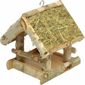 Madáretető bódé fa házikó K115