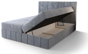 MADLEN boxspring ágy - 180x200, bézs