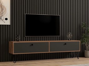 TV asztal/szekrény Slay (atlanti fenyő + fekete). 1088760