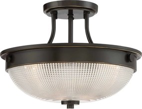 Quoizel MANTLE QZ-MANTLE-SF-PN Plafonlámpa 2x60W/E27