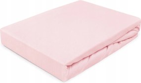 Gumis jersey lepedő 80x180 Darymex világos rózsaszín