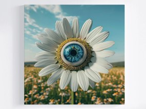 Poszter Virág Margaréta Szem Mező Rét Absztrakt 40x40