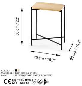 Dohányzóasztal Shb-003