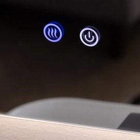 Brilagi - DIANA dimmelhető, fűtött fürdőszobai LED-tükör beépített világítással LED/13W/230V 60x40 cm IP44