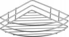 Króm Line egyszemélyes drótpolc, króm