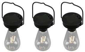 Napelemes LED függő kültéri lámpa ø 7 cm Campus – Trio