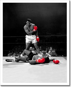 Poszterek keretben 40x50 Muhammad Ali Boxer