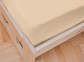 Jersey gyerek lepedő 60x120 cm barack