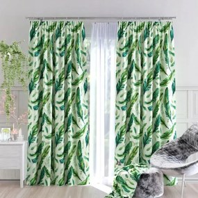 Modern függöny nyomtatott szövet tollak Alexandrit szélesség 150 cm méter