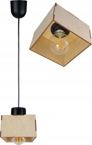 Mennyezeti Lámpa lógó túlnyúlás csillár loft Fa 1