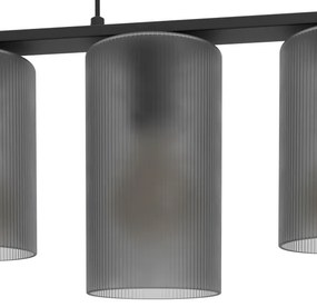 Eglo 901163 - Csillár zsinóron COLOMERA 5xE27/40W/230V szürke