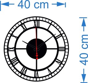 Kerek falióra római számokkal I SENTOP X0073