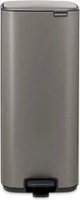 Szürke acél pedálos szemetes 30 l Bo – Brabantia