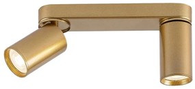 Rabalux 73076 - Spotlámpa MIRINA 2xGU10/5W/230V arany