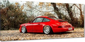 Vászonkép 150x70 Piros Porsche Autó