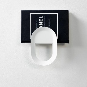 Fehér fali acél akasztó Coucou – Spinder Design