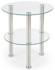 ORENIA dohányzóasztal, ezüst