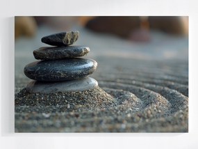 Vászonkép Canvas Spa Kövek Harmónia Wellness Homok Zen 120x80