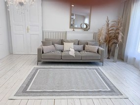 Bouclair szürke Y0331 rongyszőnyeg 200x280cm