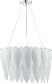 DAR LIGHTING PHI032 PHILLIPA Modern Led Függesztett Lámpa Fehér, Króm E27 IP20