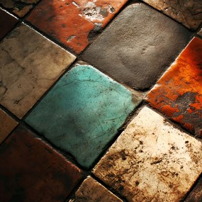 Poszter 50x50cm Kerámia kompozíció