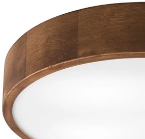 Brilagi - LED mennyezeti lámpa CARVALHO 3xE27/60W/230V tölgy-cseresznye, átm. 47