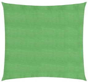 világoszöld HDPE napvitorla 160 g/m² 3,6 x 3,6 m