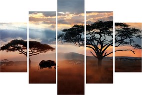 Kép - Serengeti Nemzeti Park, Tanzánia, Afrika (150x105 cm)