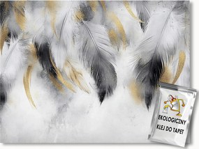 Fotótapéta Flizelina Dekoráció Toll Glamour Boho 416x254 ragasztó