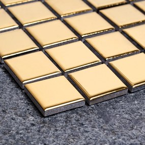 Mozaik dekorcsempe 322152 Gold
