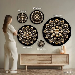 DUBLEZ | Pöttyös mandala a falra