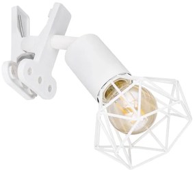 Globo 54802WK - Fali lámpa klipsszel XARA I 1xE14/40W/230V fehér