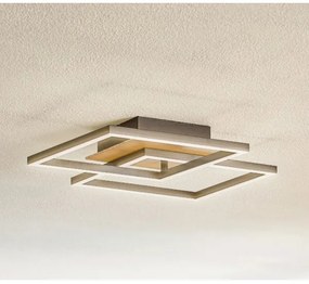 Briloner 3210-014 - LED Dimmelhető mennyezeti lámpa FRAME 2xLED/11W/230V barna