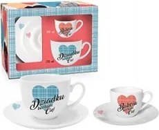 Csészék 2 db Nagymama Nagypapa Szeretlek Gdańsk