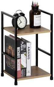 Polcos állvány GD-212 OAK Leik, 2 polc, 29 x 24 x 49 cm, 2 emelet