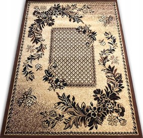 Szőnyeg 120x170 Barna Szőtt Eredeti Török Bézs Hálószoba Nappali