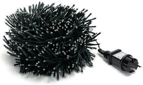 Aigostar - LED Kültéri karácsonyi fényfüzér 600xLED/8 világítási mód 18m IP44 hideg fehér