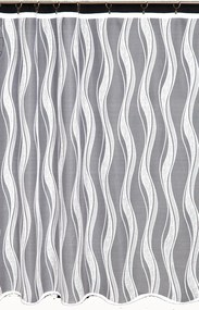 Mg Függöny jacquard 3904 Fehér 420x150 kész K szalaggal