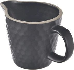 Fekete kerámia tejkiöntő 100 ml Tea Time – Orion