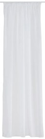 Fehér átlátszó függöny 140x245 cm Voile – Mendola Fabrics