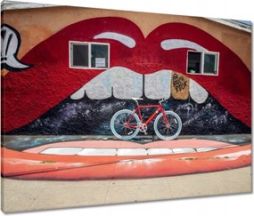 Vászonkép 80x60 Kerékpárok Két kerék