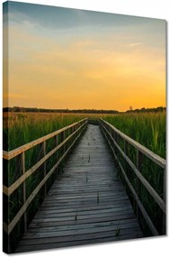 Vászonkép 30x40 Tájkép Naplemente