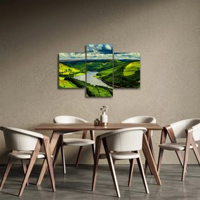 Kép - Zöld táj (90x60 cm)