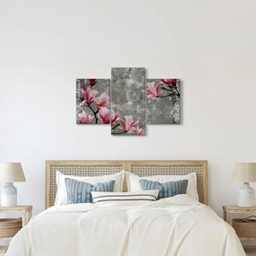 Kép virággal (90x60 cm)