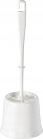 Műanyag Wc kefe, fehér, szabadon álló