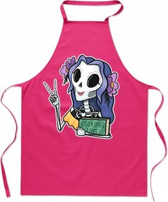 Konyhai kötény dia de muertos cooking koponya főzés