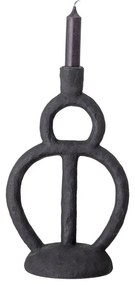 Ramina fekete gyertyatartó, magasság 29 cm - Bloomingville
