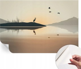 Öntapadós tapéta Divatos 3D fali ragasztóval Reggeli csend 104x70 cm