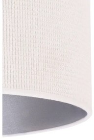 Duolla - Asztali lámpa LYON 1xE27/15W/230V átm. 30 cm krémes