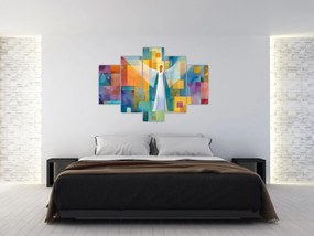 Kép - Geometrikus angyal (150x105 cm)